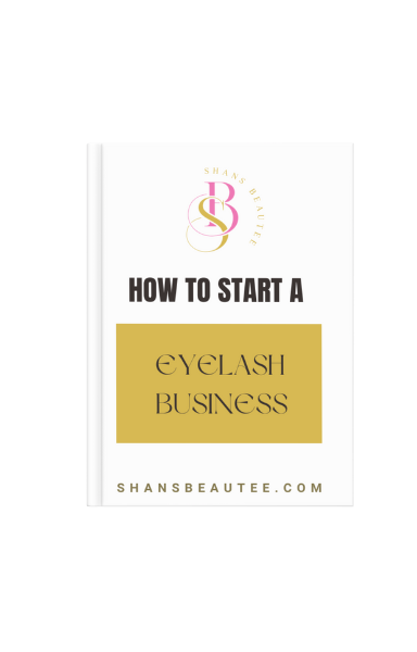 How to start an eyelash business guide